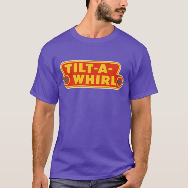 TILT-A-WHIRL Retro carnival-style T-Shirt (Front)