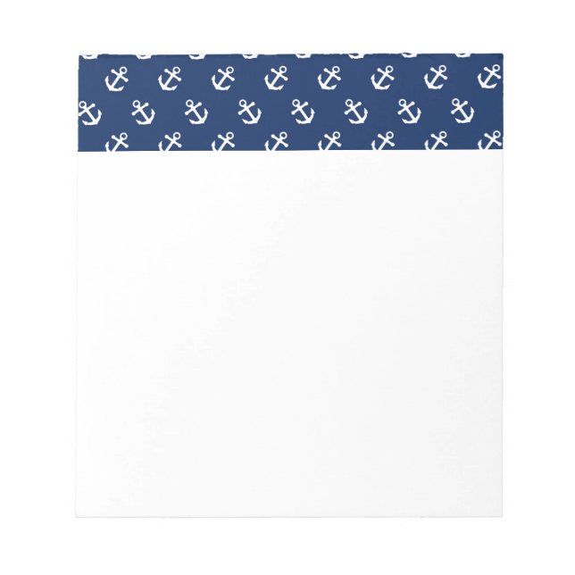 Tilted Anchors Notepad (Front)