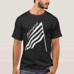 Tilted Colorguard Flag T-Shirt