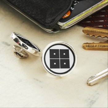 Tilted Four-square-eyes In Rice Cake Pin by garian at Zazzle