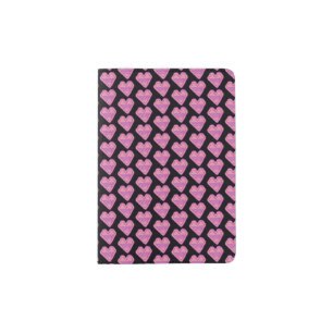 Tilted Heart Passport Holder