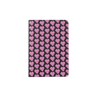 Tilted Heart Passport Holder