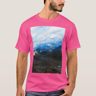 Tilted Mountains Jasper National Park  Active T-Shirt