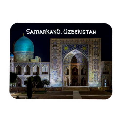 Tilya_Kori Madrasah in Registan square _ Samarkand Magnet