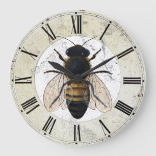 Tim Campbell's Honey Bee Wall Clock