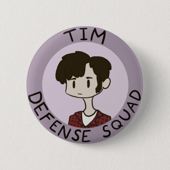 Tim Defense Squad Button (Front)