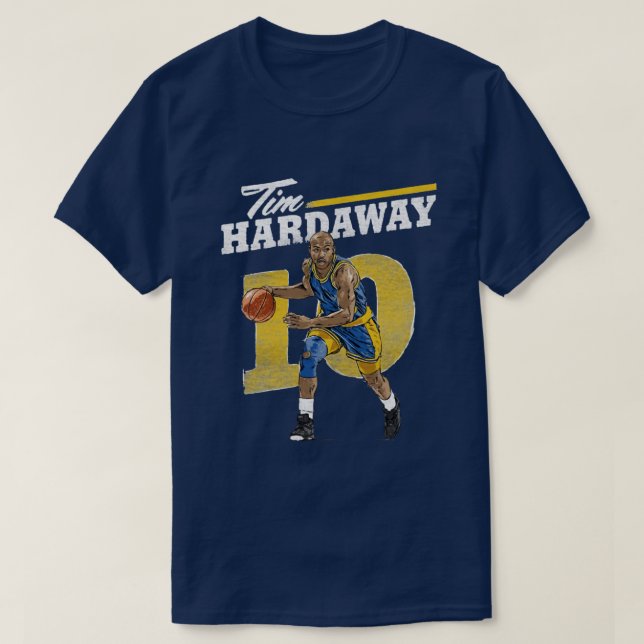 Tim Hardaway Retro T-Shirt (Design Front)