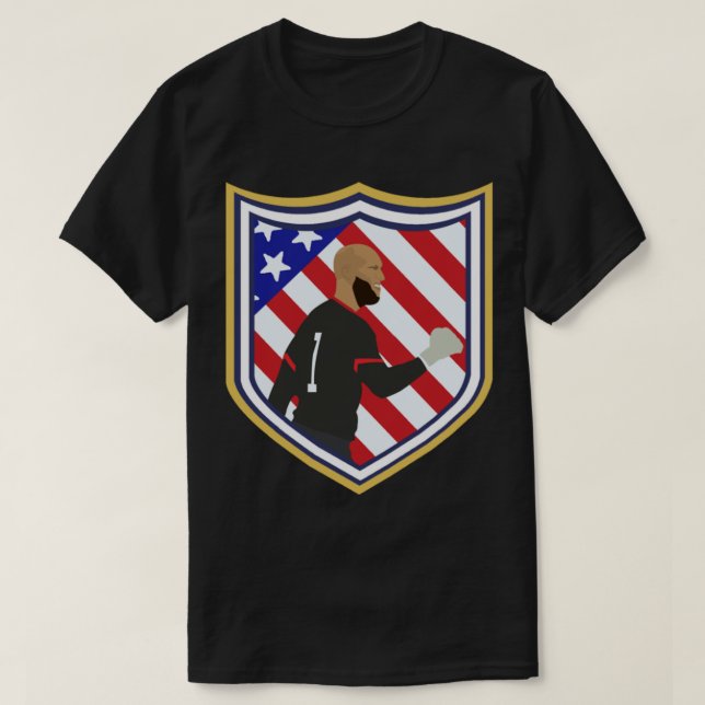 Tim Howard Crest     T-Shirt (Design Front)
