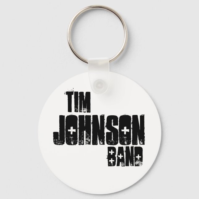 Tim Johnson Band Keychain (Front)