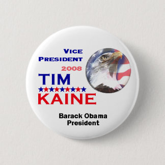 Tim Kaine VP Obama Button