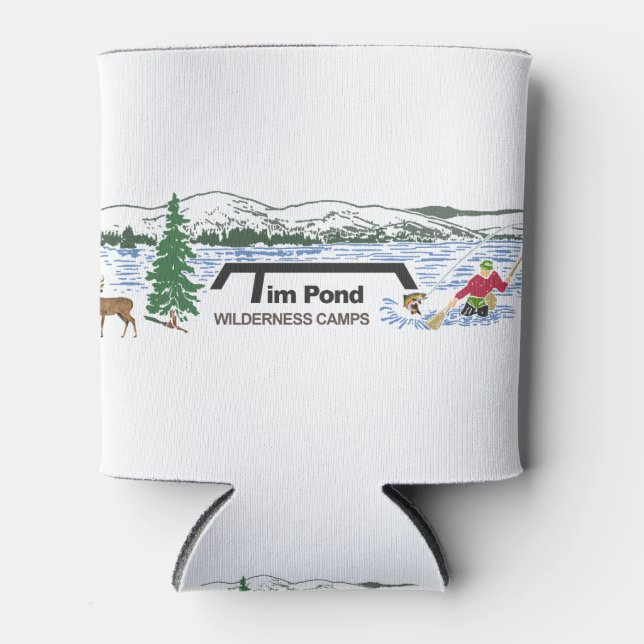 Tim Pond Wilderness Camps Can Cooler (Front)