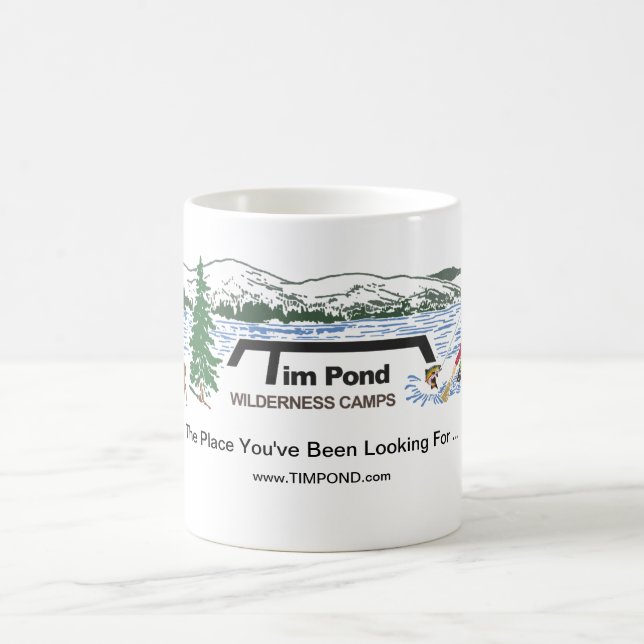 Tim Pond Wilderness Camps Coffee Mug (Center)