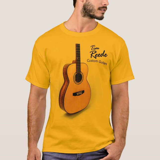 Tim Reede OM guitar T-Shirt (Front)