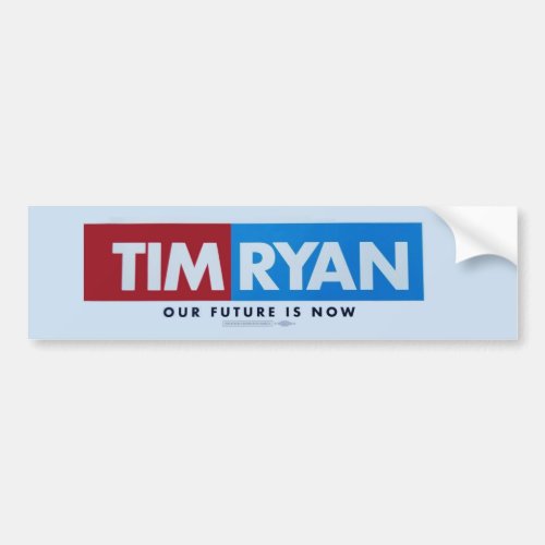Tim Ryan 2020 Bumper Sticker