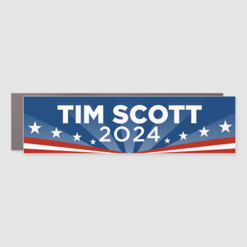 Tim Scott 2024 Bumper Car Magnet