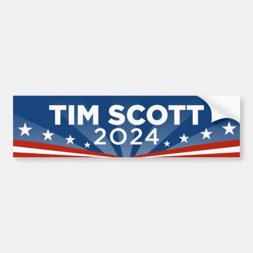 Tim Scott 2024 Bumper Sticker