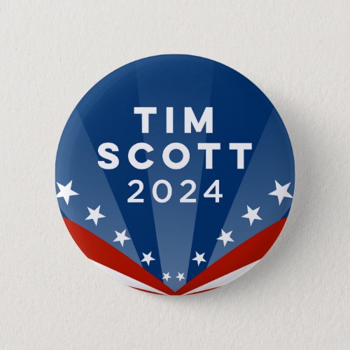 Tim Scott 2024 Button