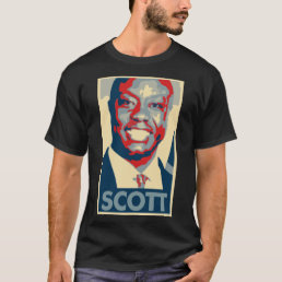 Tim Scott Poster Political Parody T-Shirt