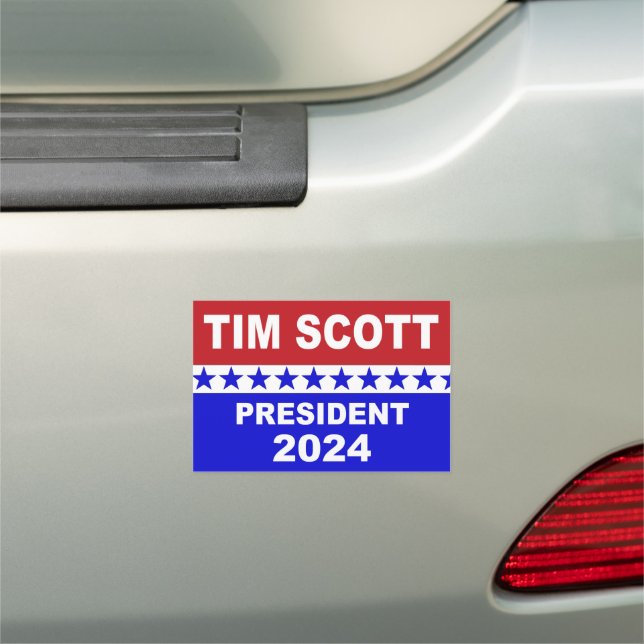 Tim Scott President 2024 Car Magnet (In Situ)