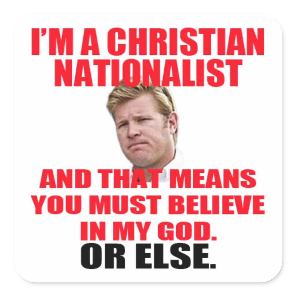 Tim Sheehy is a Christian Nationalist