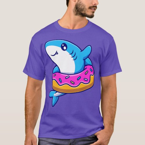 Tim the Donut Shark T_Shirt