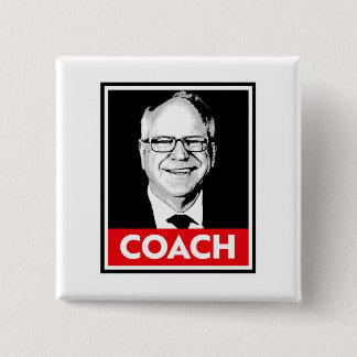Tim Walz COACH Button