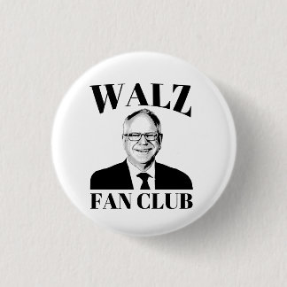 Tim Walz Fan Club Button