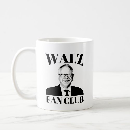 Tim Walz Fan Club Coffee Mug