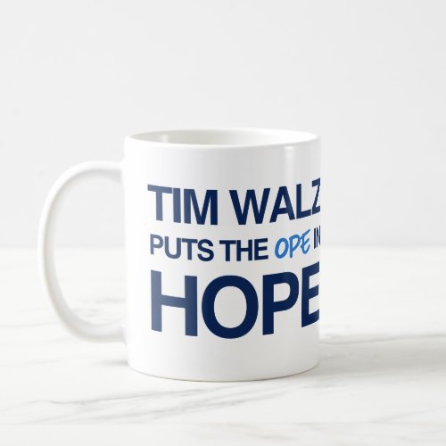 Tim Walz Fan Club Coffee Mug