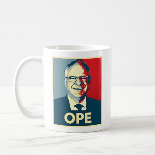 Tim Walz OPE Coffee Mug