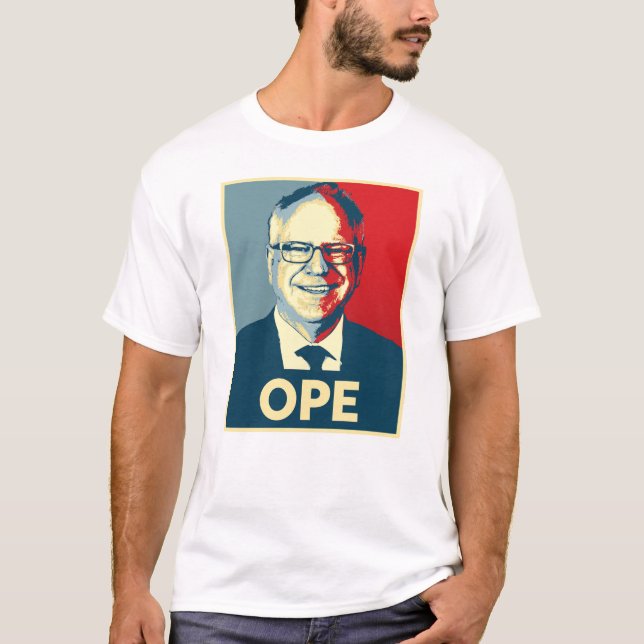 Tim Walz OPE T-Shirt (Front)