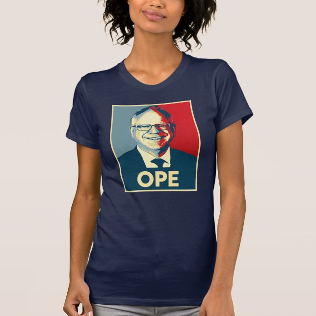 Tim Walz OPE T-Shirt (Front)
