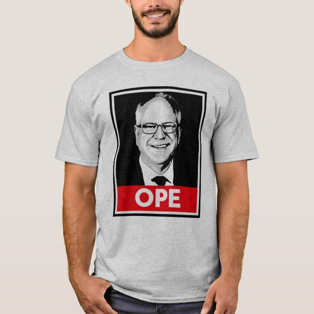 Tim Walz OPE T-Shirt (Front)