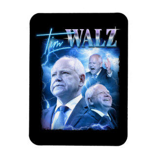 Tim Walz Retro 90s Style Magnet