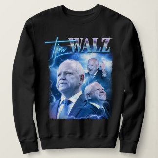 Tim Walz Retro 90s Style Sweatshirt