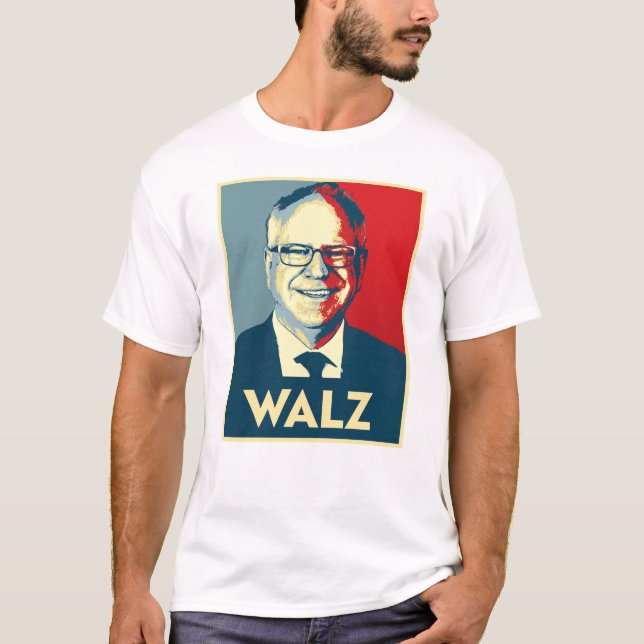 Tim Walz T-Shirt (Front)