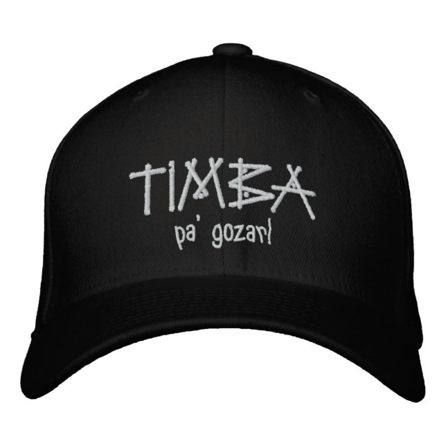 Timba Embroidered Baseball Cap (Front)