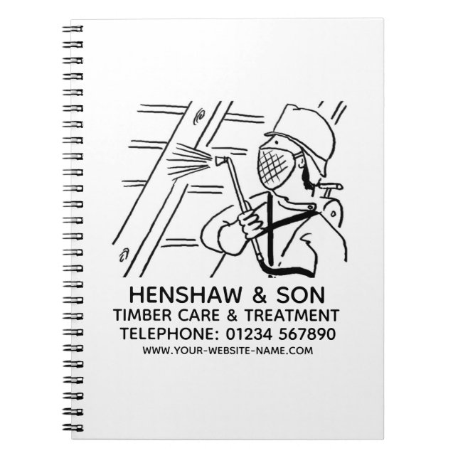 Timber Care & Timber Treatment Notebook (Front)