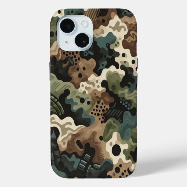 Timber Duck Camo Classic patern Case-Mate iPhone Case (Back)