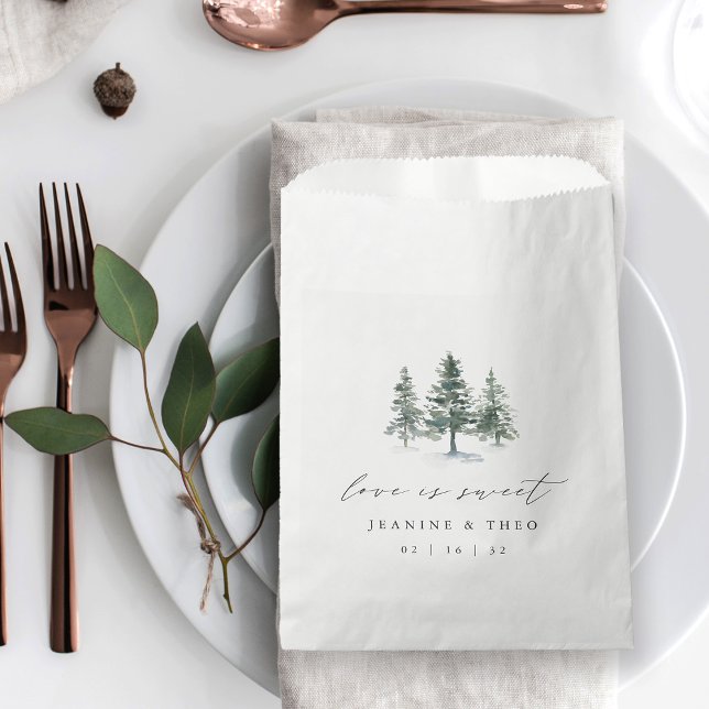 Timber Grove | "Love is Sweet" Wedding Favor Bag (Creator Uploaded)
