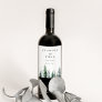 Timber Grove | Personalized Wedding Wine Label