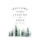 Timber Grove Wedding Welcome