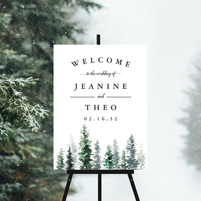 Timber Grove Wedding Welcome Sign (Creator Uploaded)