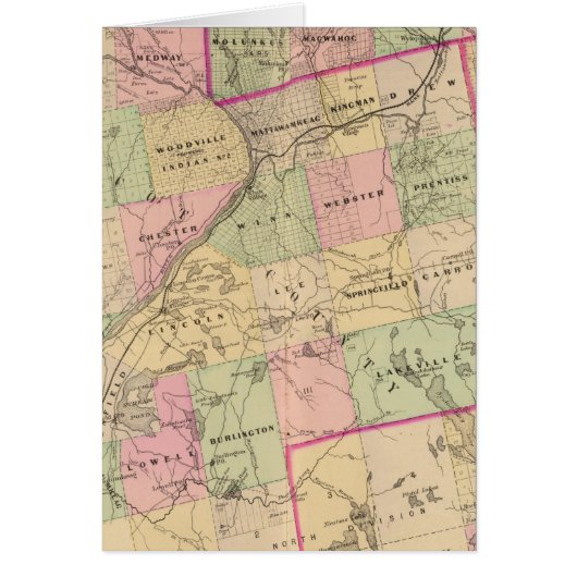 Timber lands 3 Map Cards (Front)