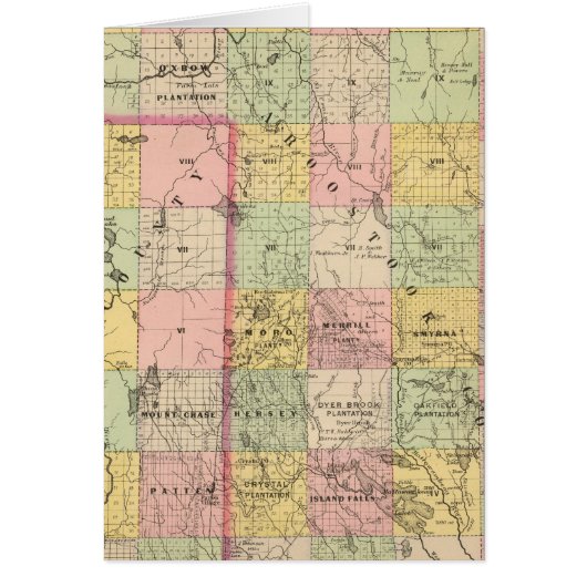 Timber lands 4 Atlas Map Cards (Front)