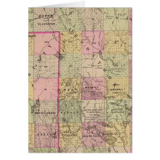 Timber lands 4 Map Cards (Front)