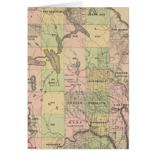 Timber lands 5 Map Cards (Front)