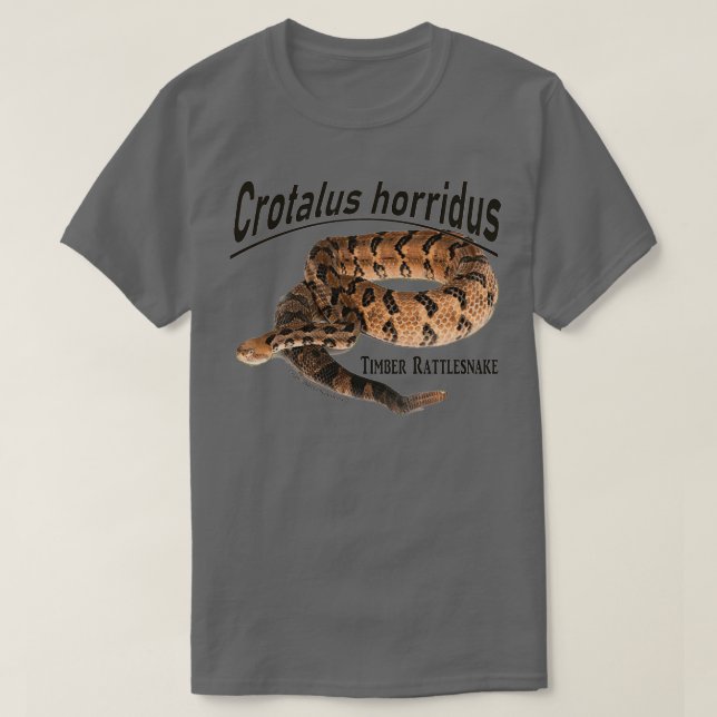 Timber Rattlesnake Crotalus horridus 1  T-Shirt (Design Front)