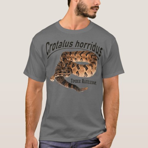 Timber Rattlesnake Crotalus horridus 1  T_Shirt