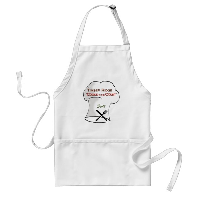 Timber Ridge Cooks in the Court - Scott Adult Apron (Front)